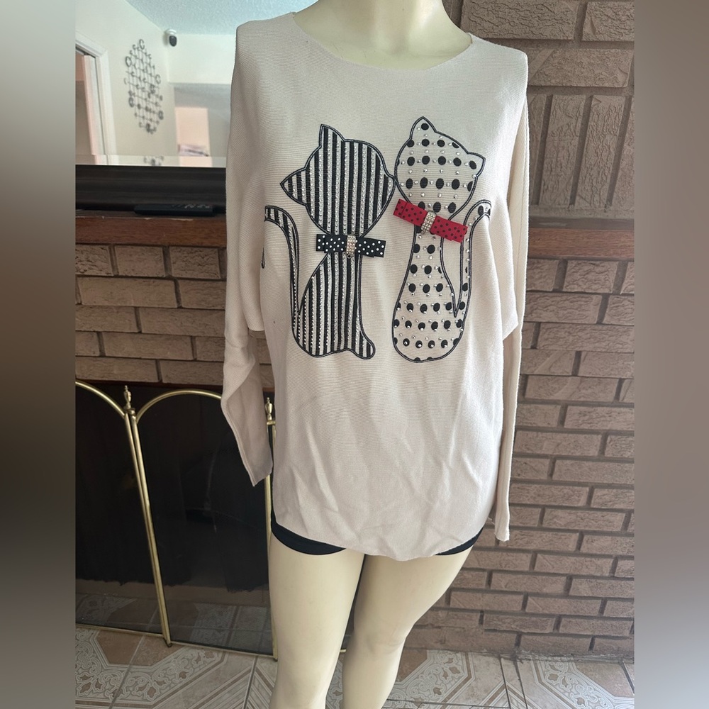 Philosophy Cream Knit Fabric
